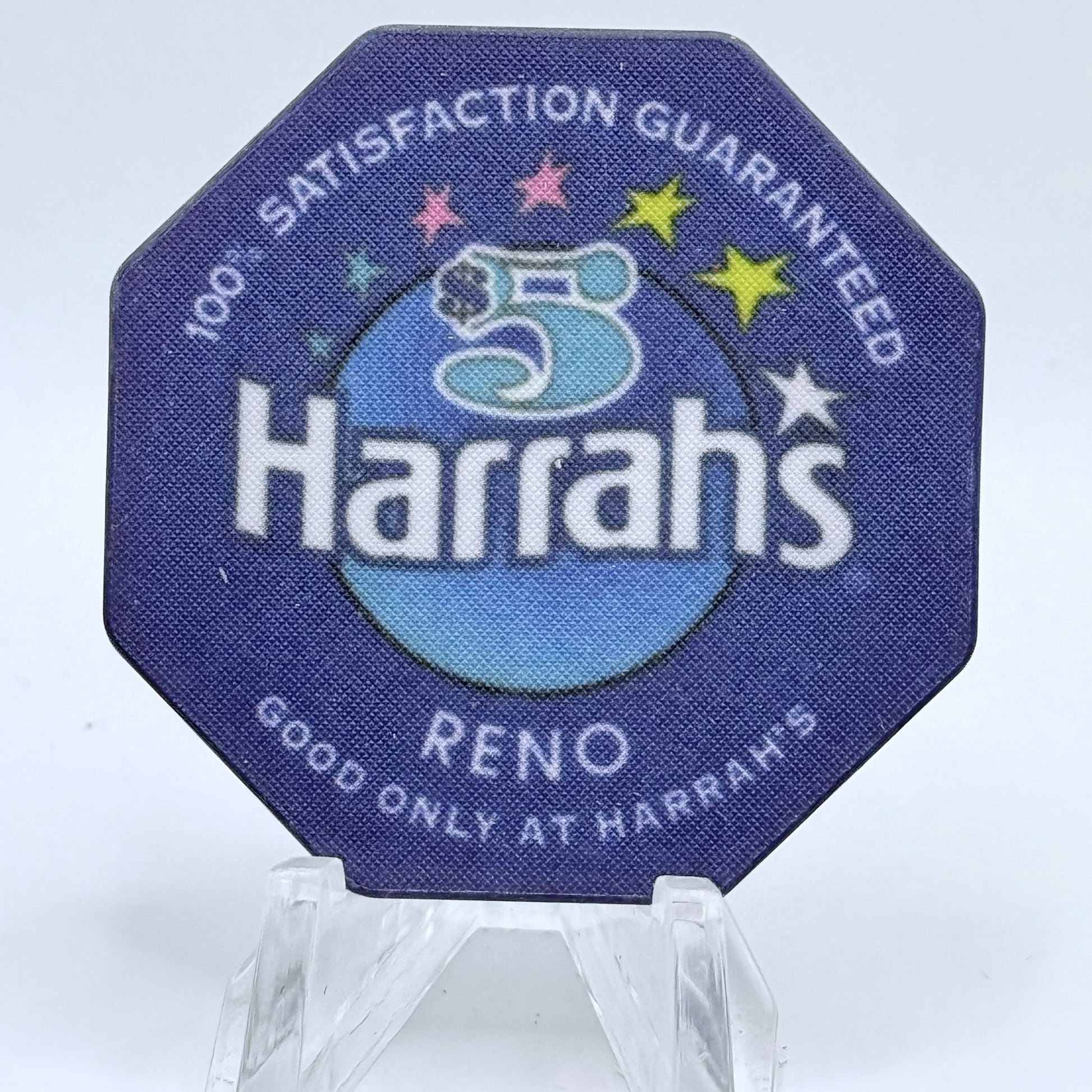 Harrah's Reno Nevada 1996 LE $5 Casino Chip N8533