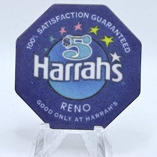 Harrah's Reno Nevada 1996 LE $5 Casino Chip N8533