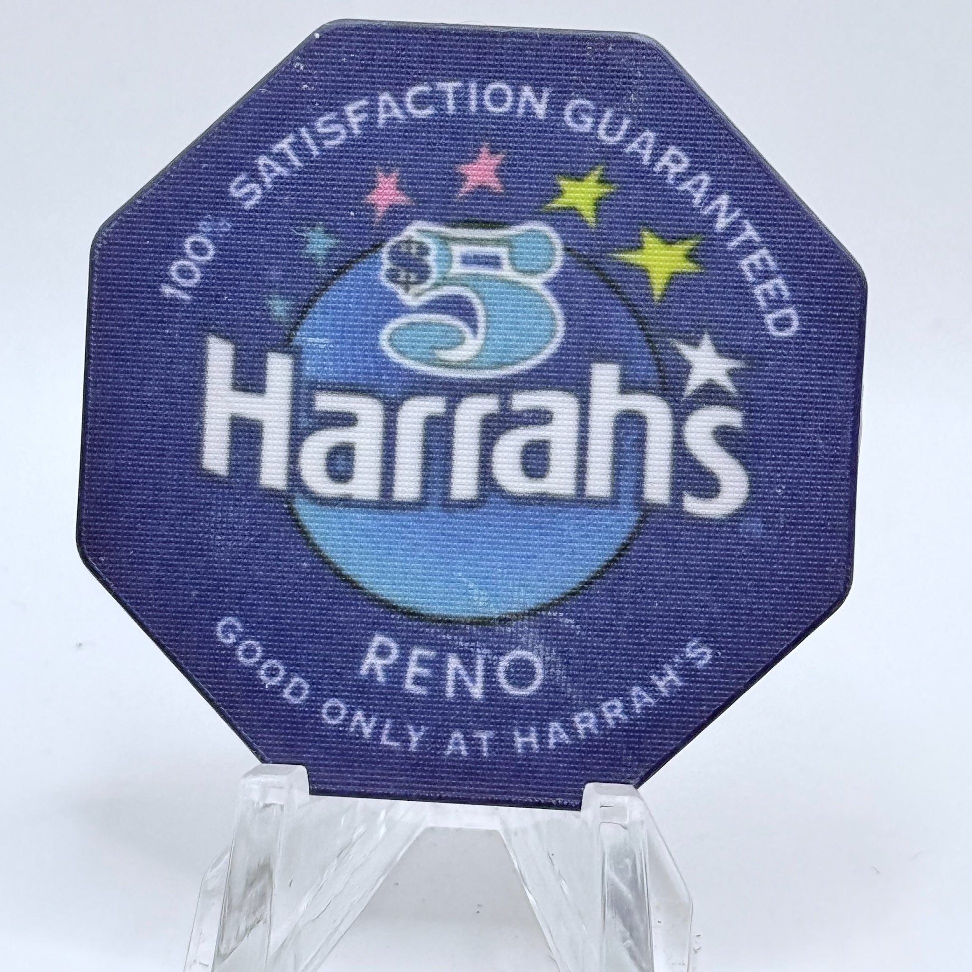 Harrah's Reno Nevada 1996 LE $5 Casino Chip N8533