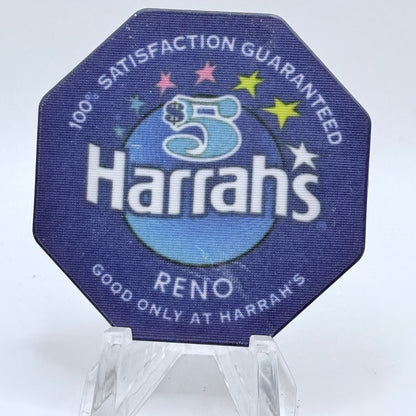 Harrah's Reno Nevada 1996 LE $5 Casino Chip N8533