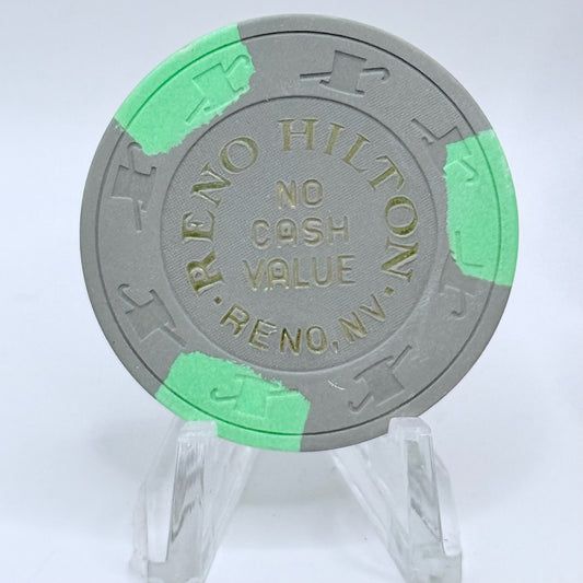 Hilton Reno Reno Nevada 1980s NCV Casino Chip V6882