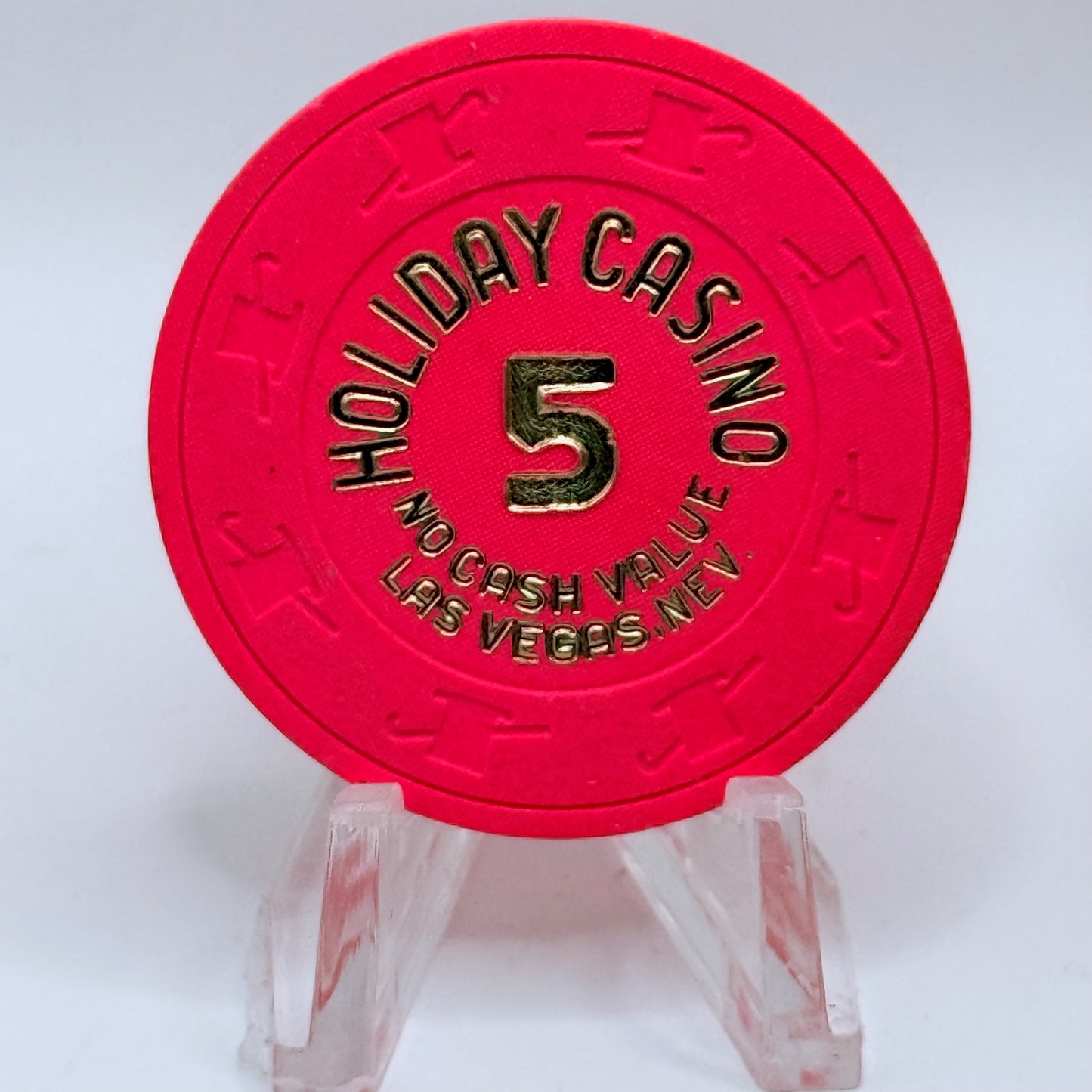 Holiday Casino Las Vegas Nevada $5 NCV Casino Chip