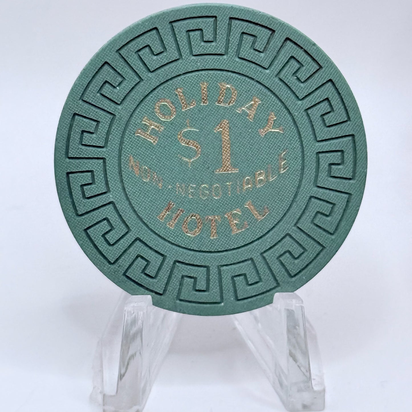 Holiday Reno Nevada 1970s $1 NCV Casino Chip N5172