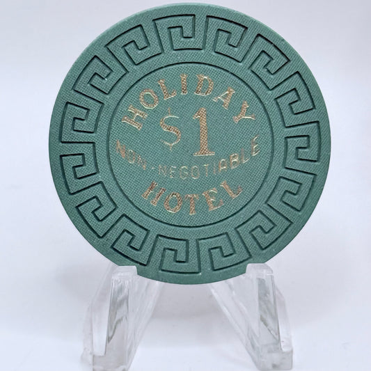 Holiday Reno Nevada 1970s $1 NCV Casino Chip N5172