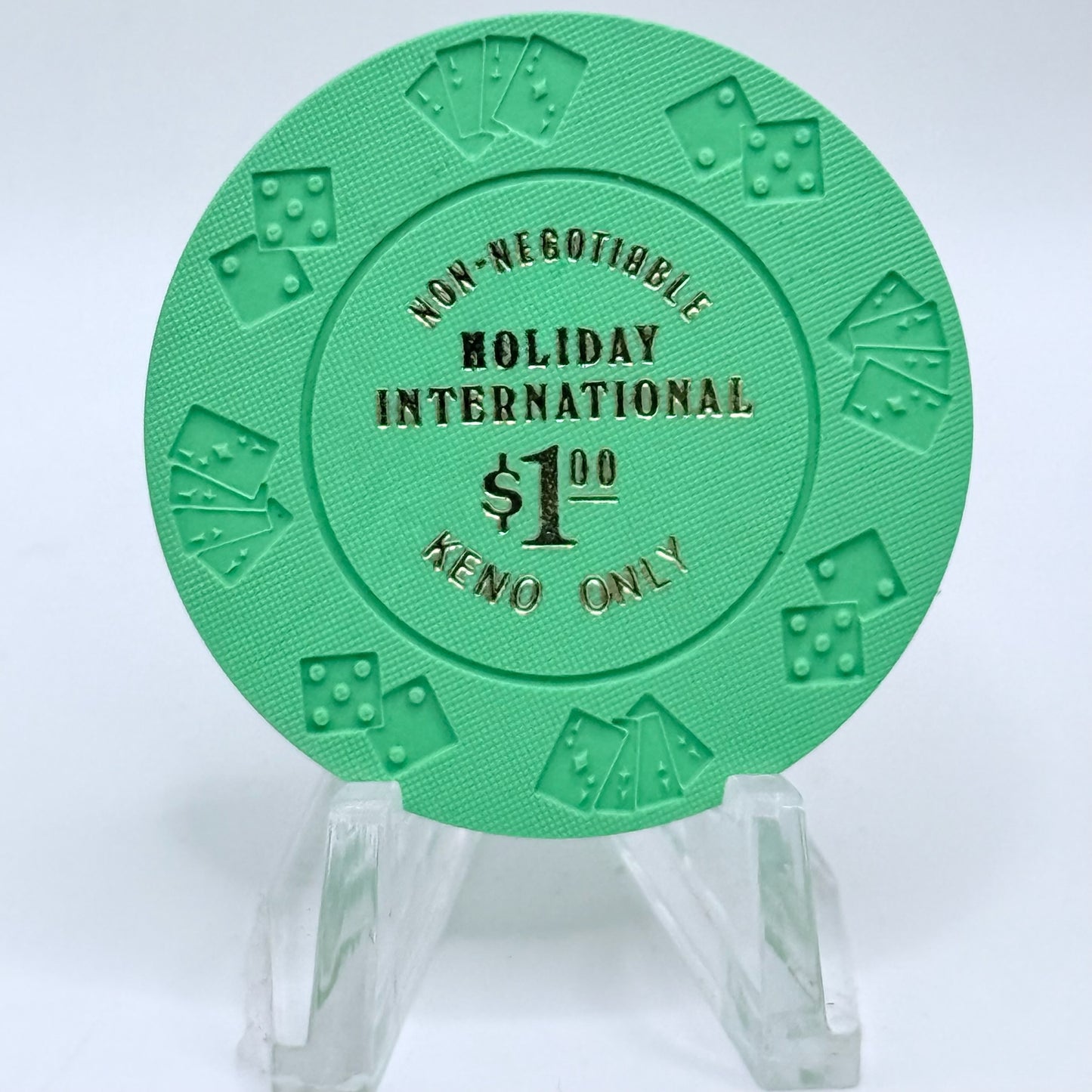 Holiday International Las Vegas Nevada 1977 $1 NCV Casino Chip N1756