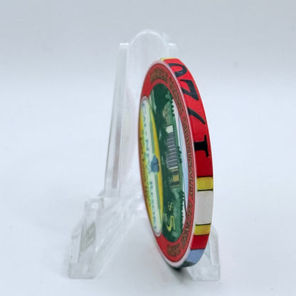 Cal-Neva Lodge Lake Tahoe Nevada 2001 LE $5 Casino Chip V8160