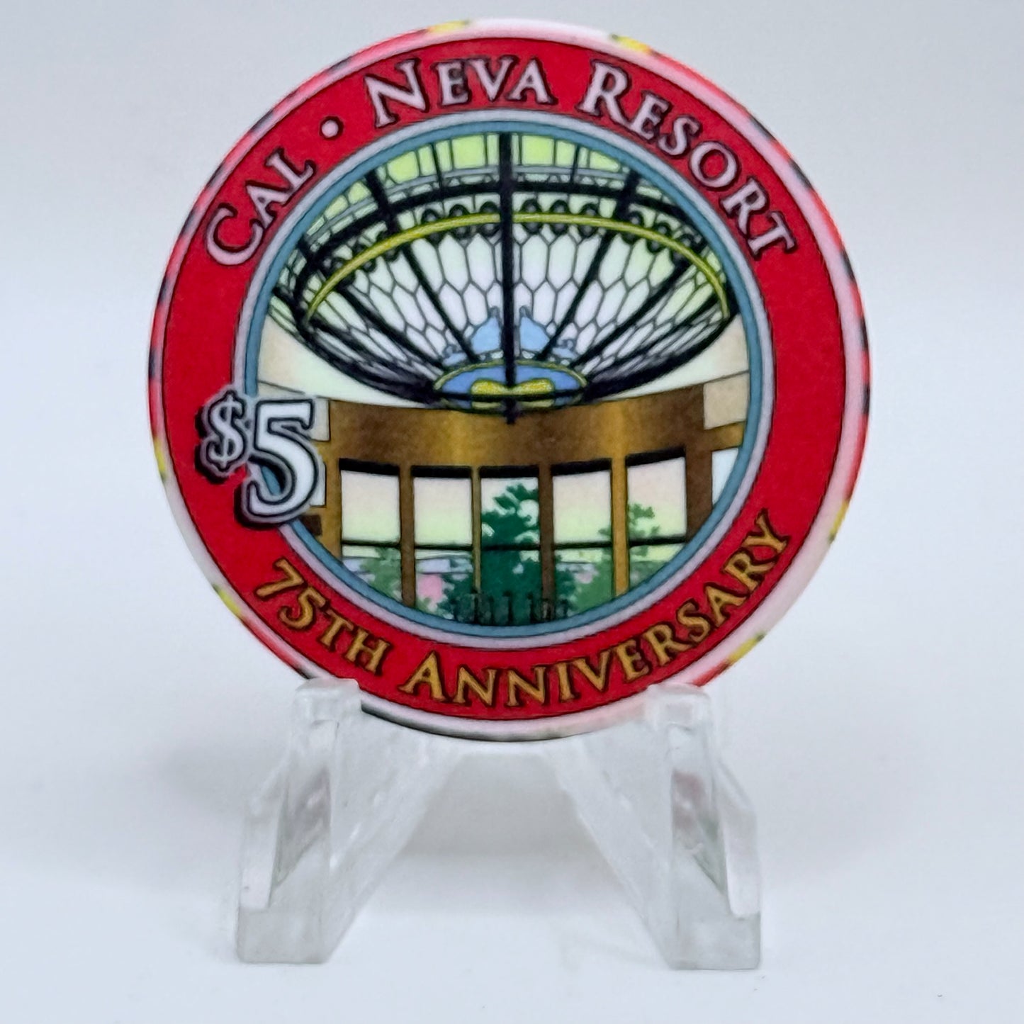 Cal-Neva Lodge Lake Tahoe Nevada 2001 LE $5 Casino Chip V8159