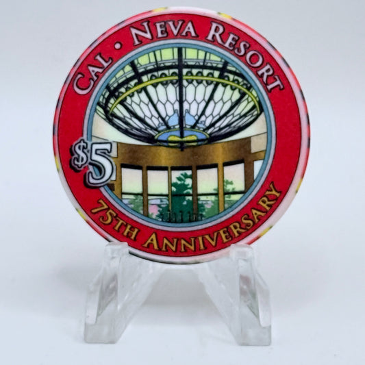 Cal-Neva Lodge Lake Tahoe Nevada 2001 LE $5 Casino Chip V8159