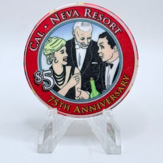 Cal-Neva Lodge Lake Tahoe Nevada 2001 LE $5 Casino Chip V8158