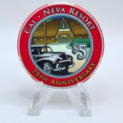 Cal-Neva Lodge Lake Tahoe Nevada 2001 LE $5 Casino Chip V8157