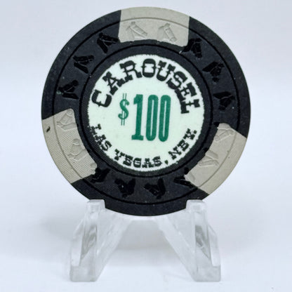 Carousel Las Vegas Nevada 1967 LE $100 Casino Chip N4276