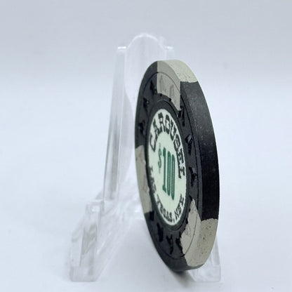 Carousel Las Vegas Nevada 1967 LE $100 Casino Chip N4276