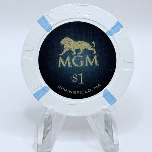 MGM Springfield Massachusetts 2018 $1 Casino Chip
