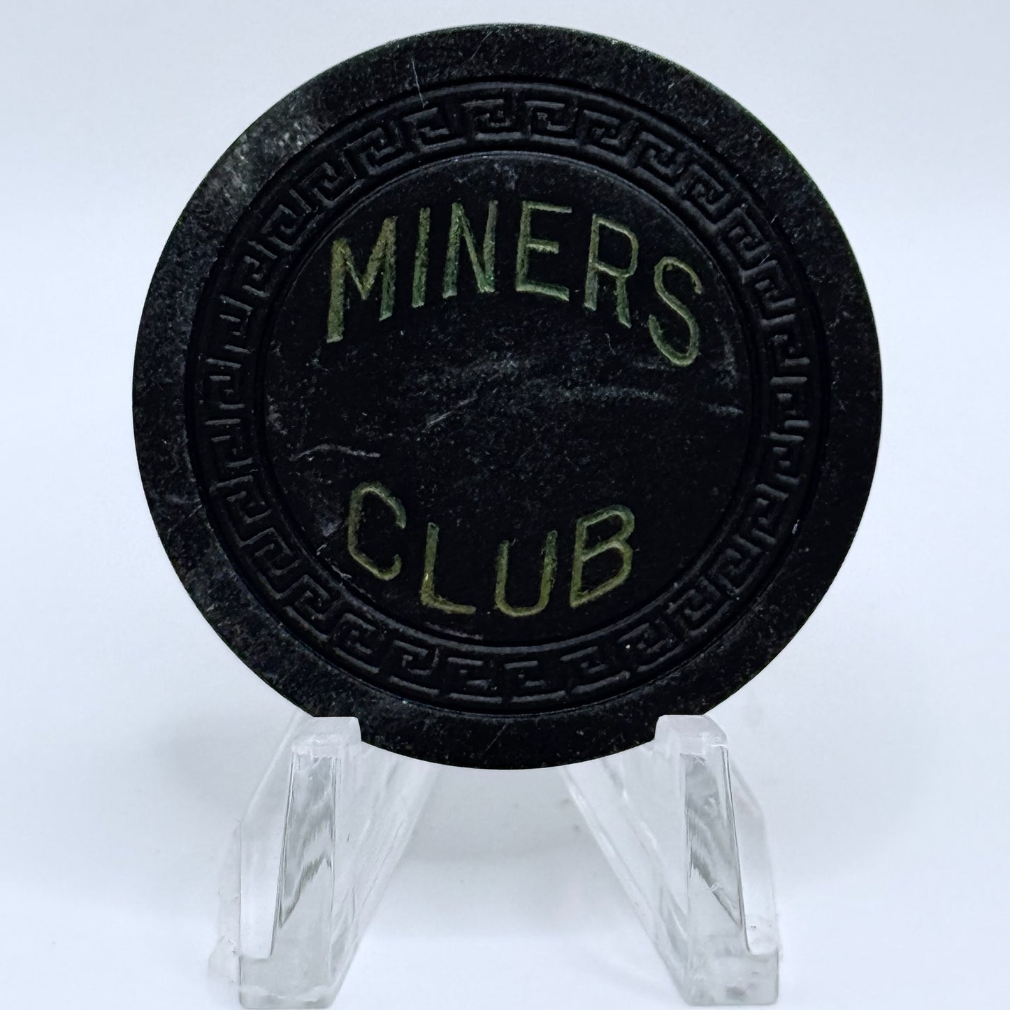Miners Club Ely Nevada 1930s Series 1 Roulette Casino Chip V1115