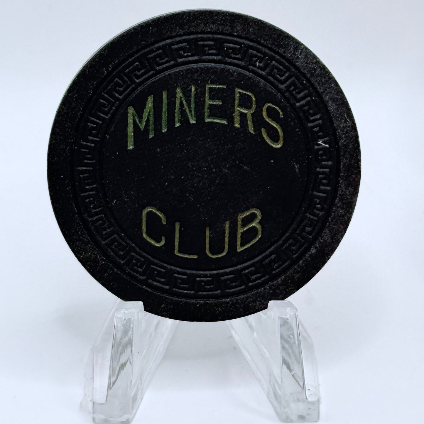 Miners Club Ely Nevada 1930s Series 1 Roulette Casino Chip V1115