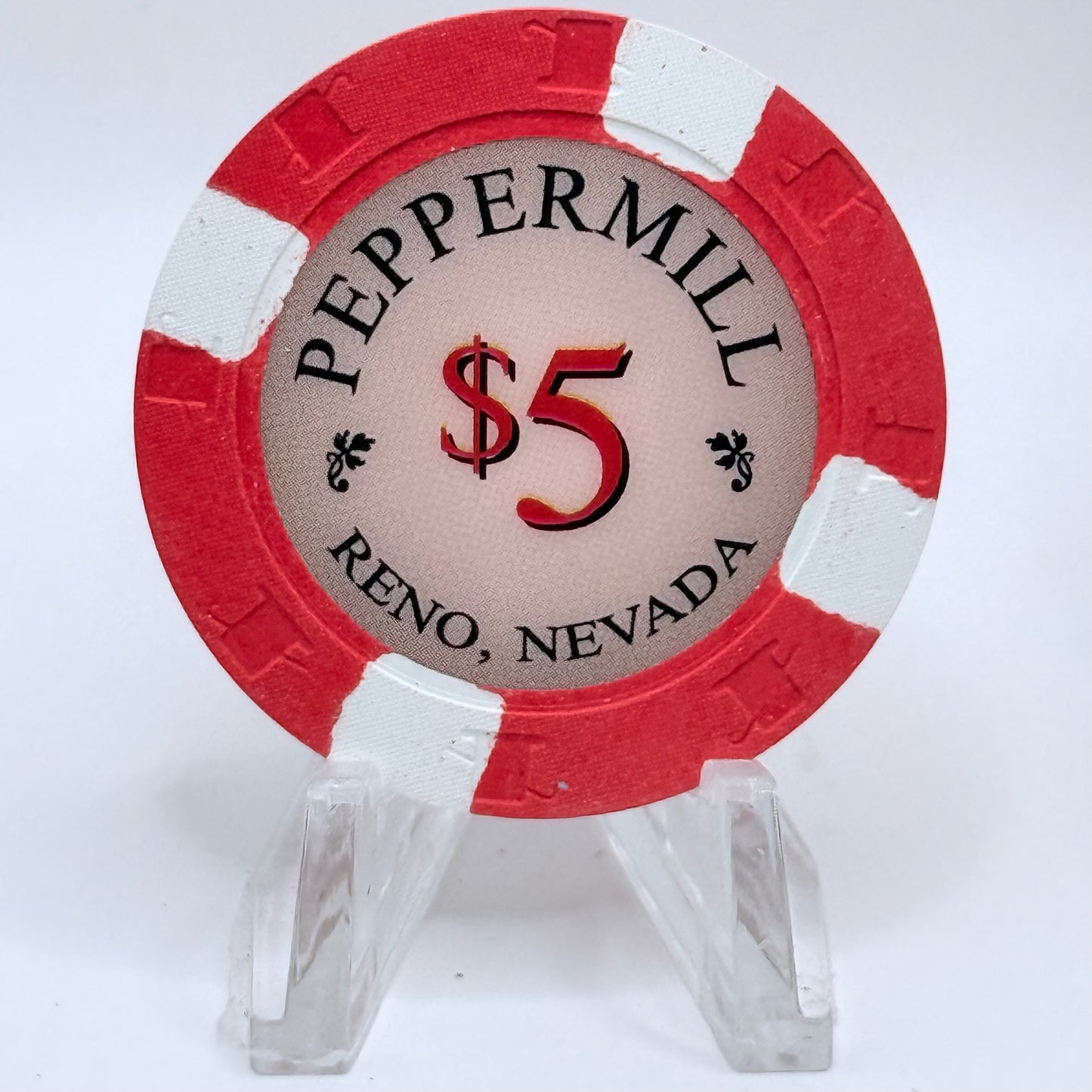 Peppermill Reno Nevada 2005 $5 Casino Chip E4673