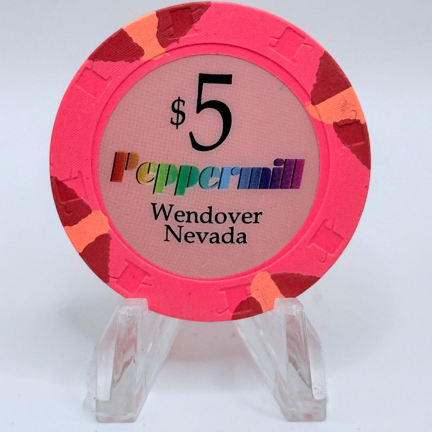 Peppermill Wendover Nevada 2005 $5 Casino Chip E6388