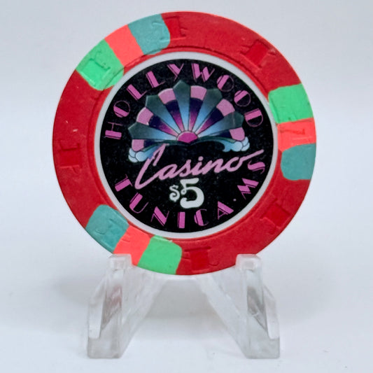 Hollywood Casino Tunica Mississippi $5 Casino Chip