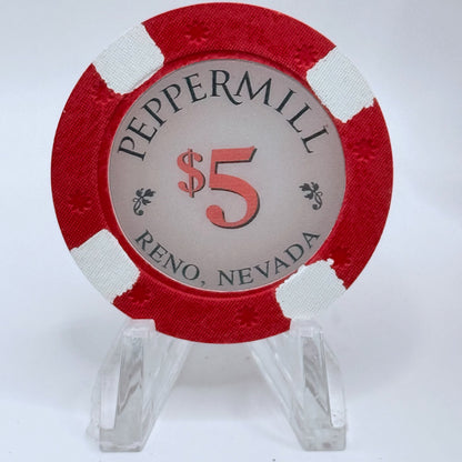 Peppermill Reno Nevada 2011 $5 Casino Chip D0286