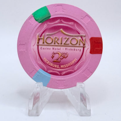 Horizon Vicksburg Mississippi $2.50 Casino Chip