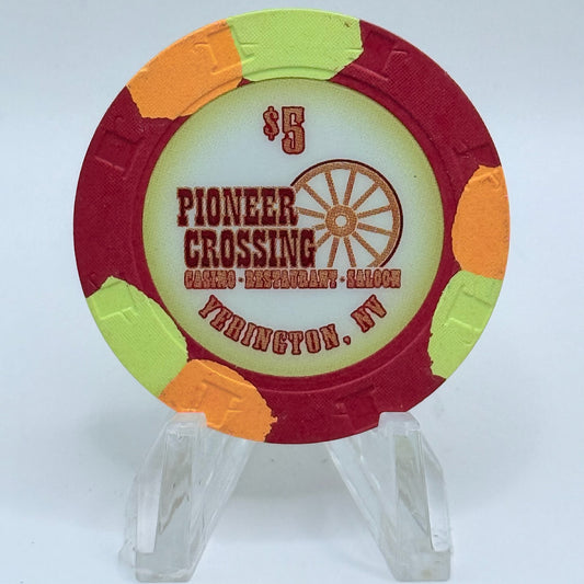 Pioneer Crossing Casino Yerington Nevada 2013 $5 Casino Chip D1302