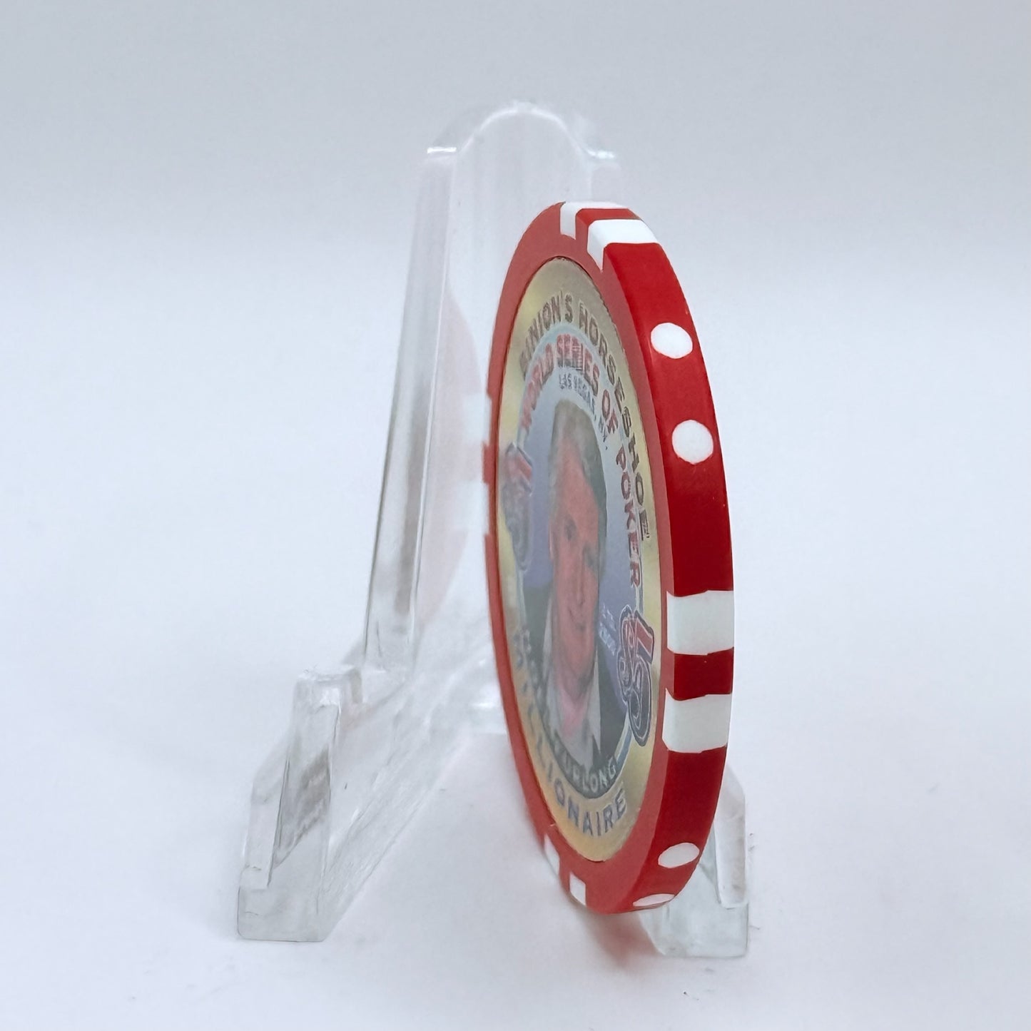 Horseshoe Club (Binion's) Las Vegas Nevada 'Noel Furlong' Series 17 LE $5 Casino Chip V9080