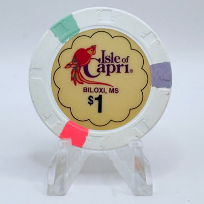 Isle of Capri (Riverboat) Biloxi Mississippi $1 Casino Chip