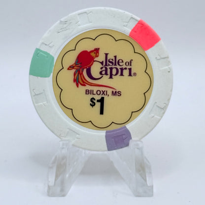 Isle of Capri (Riverboat) Biloxi Mississippi $1 Casino Chip