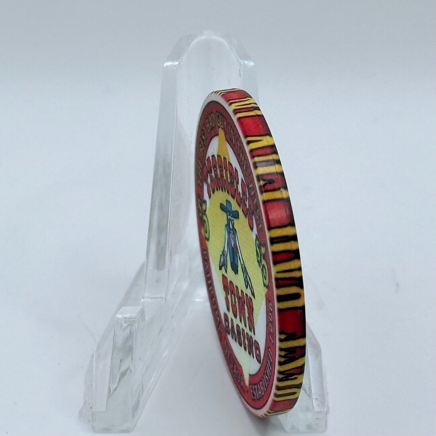 Terrible's Town Pahrump Nevada 2000 'Peace And Harmony' LE $5 Casino Chip V5743