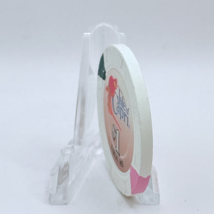 Isle of Capri Lula Mississippi $1 Casino Chip