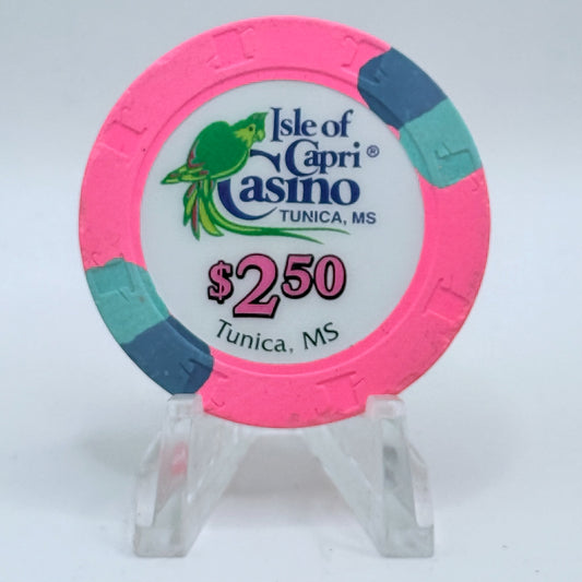 Isle of Capri Tunica Mississippi $2.50 Casino Chip