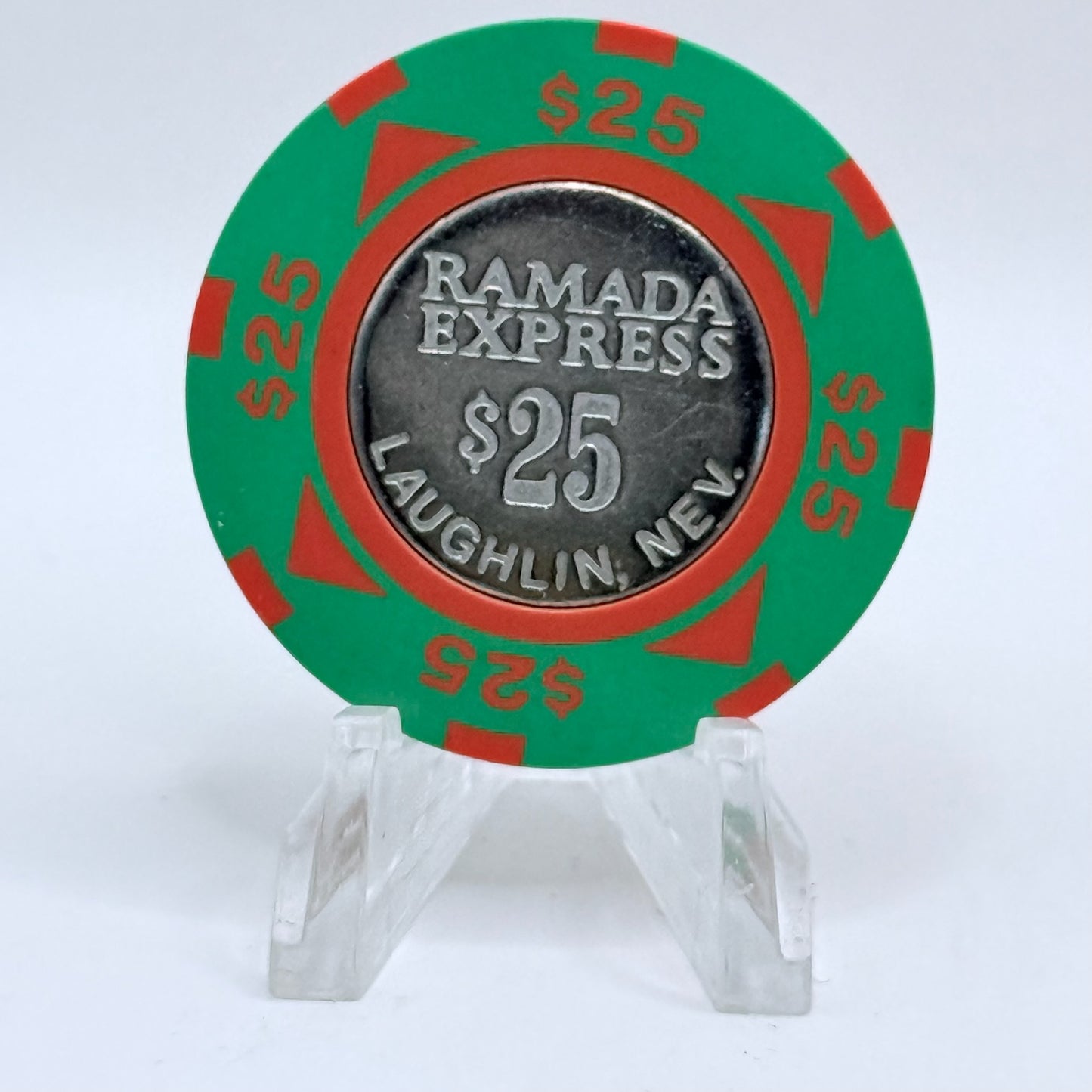 Ramada Express Laughlin Nevada 1988 $25 Casino Chip N0542