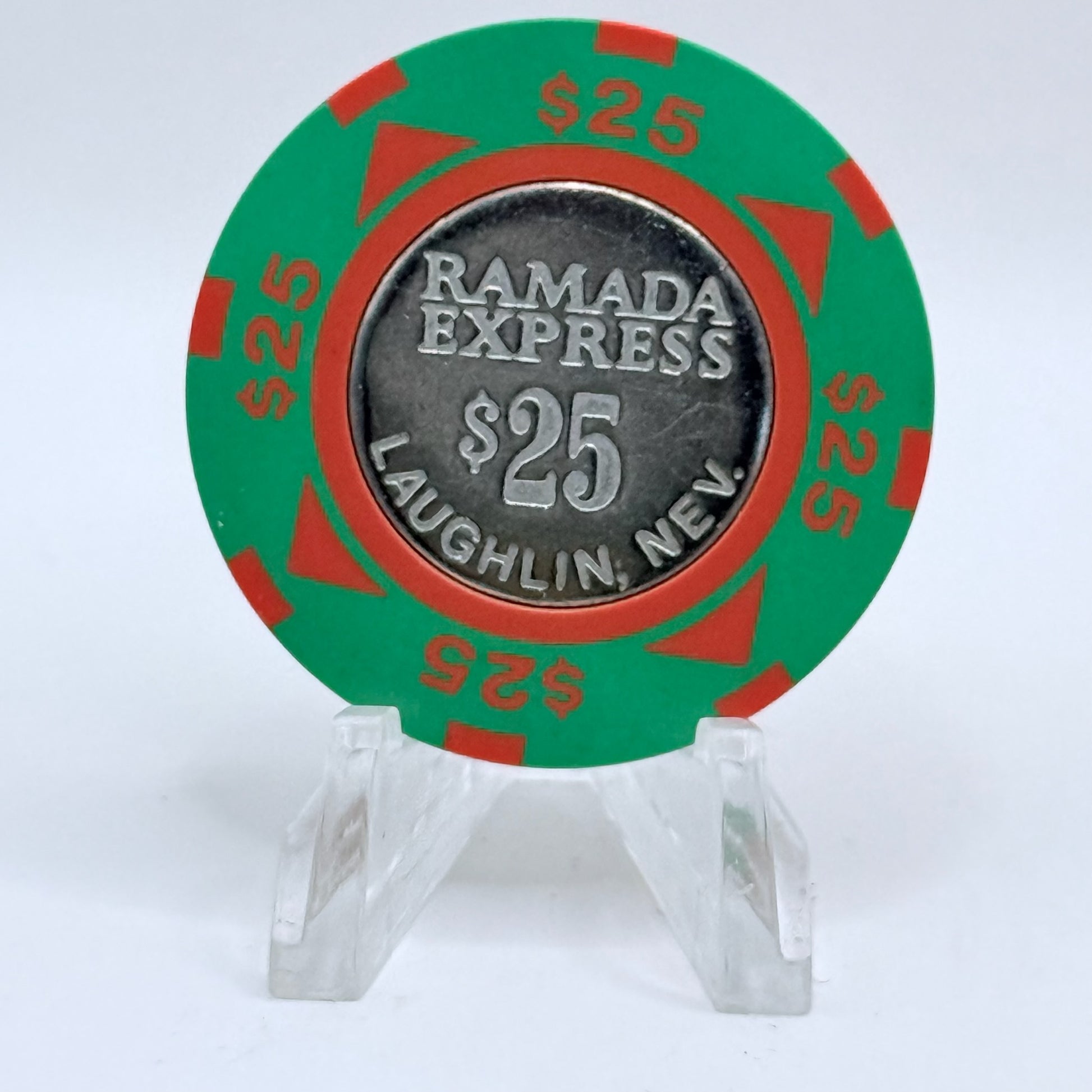 Ramada Express Laughlin Nevada 1988 $25 Casino Chip N0542