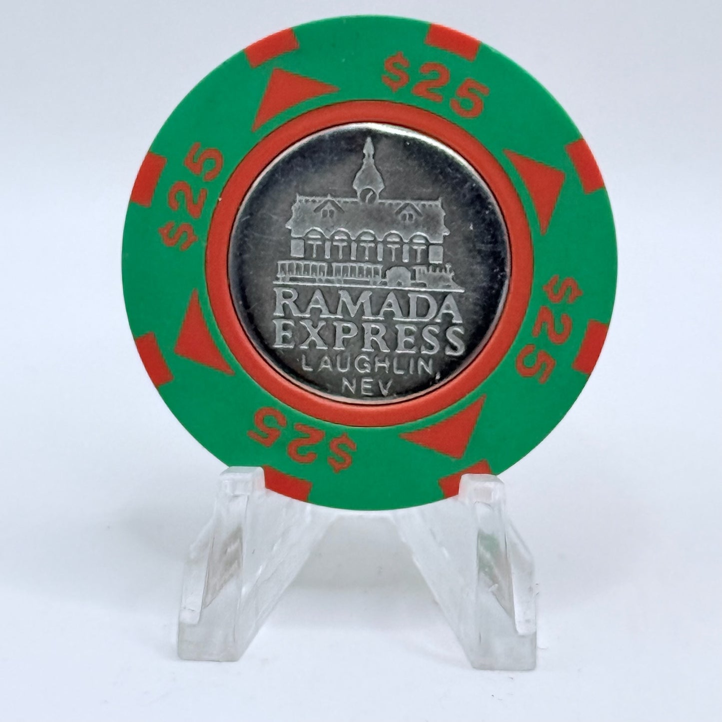 Ramada Express Laughlin Nevada 1988 $25 Casino Chip N0542