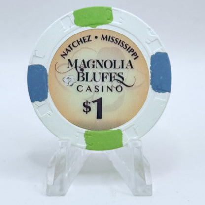 Magnolia Bluffs Natchez Mississippi $1 Casino Chip