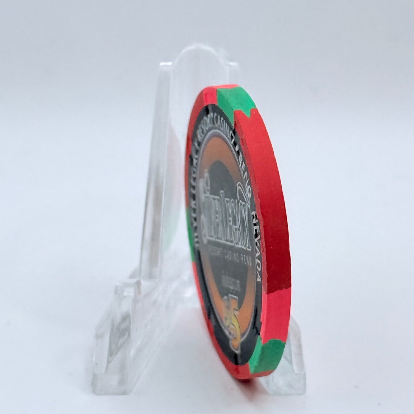 Silver Legacy Reno Nevada 2000 'Street Vibrations, Collector Series' LE $5 Casino Chip V6285