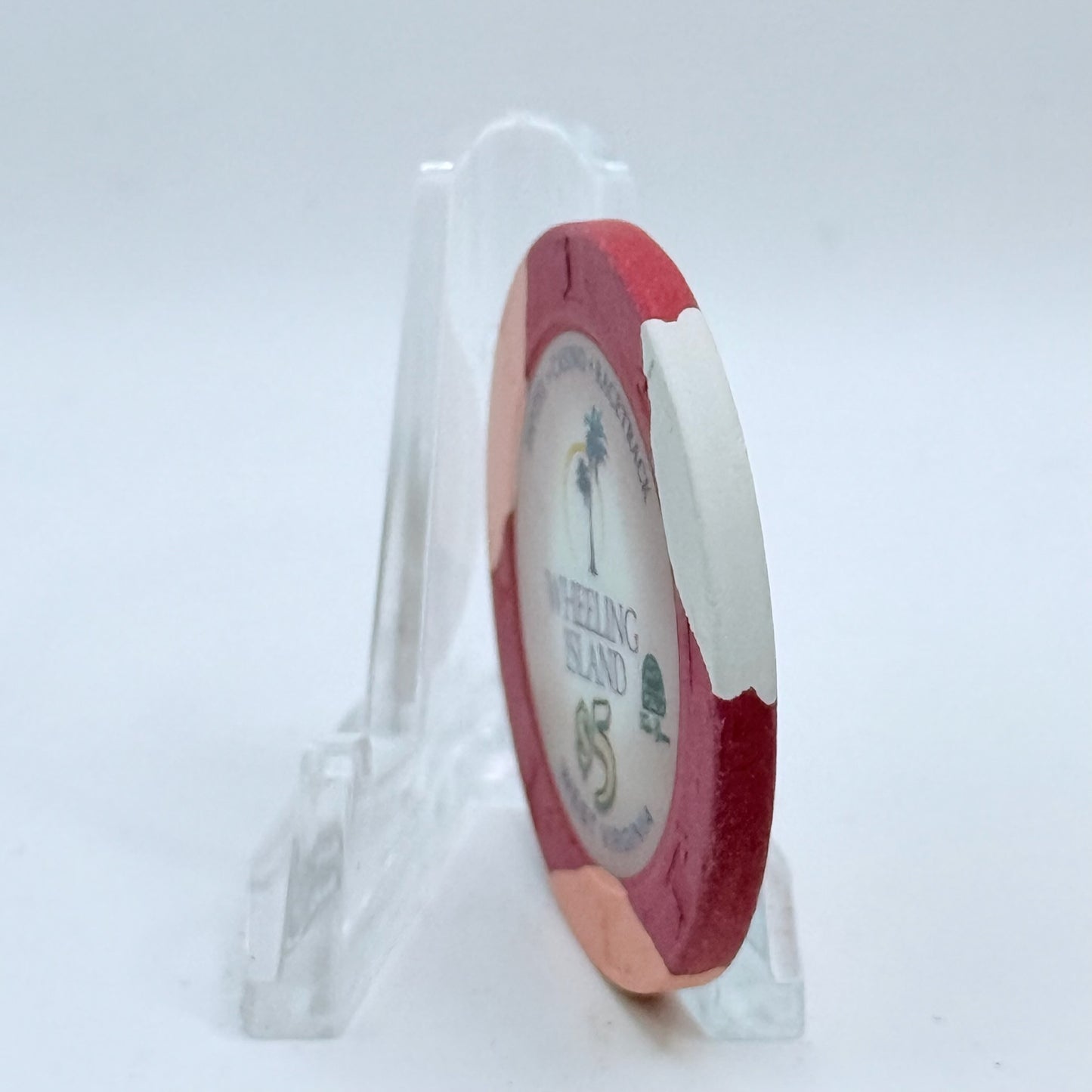 Wheeling Island Wheeling West Virginia 2007 $5 Casino Chip