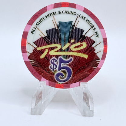 Rio Las Vegas Nevada 2007 'Tony N' Tina's Wedding' LE $5 Casino Chip E8275