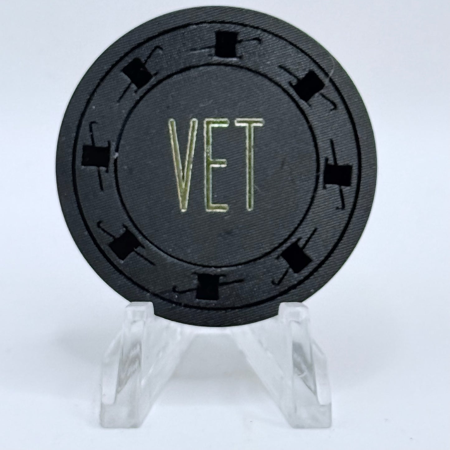 Veteran's Club Mt. Shasta California Casino Chip