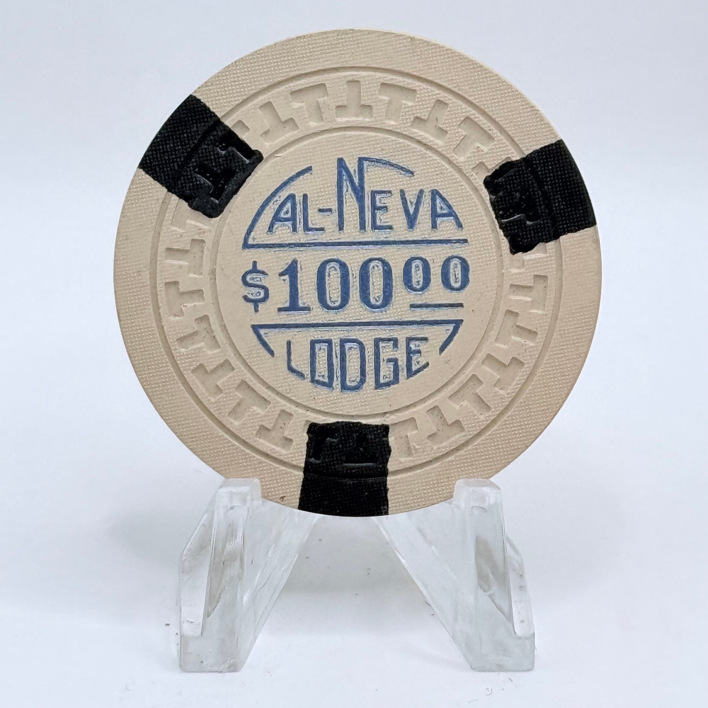 Cal-Neva Lodge Lake Tahoe Nevada 1955 $100 Casino Chip N4988