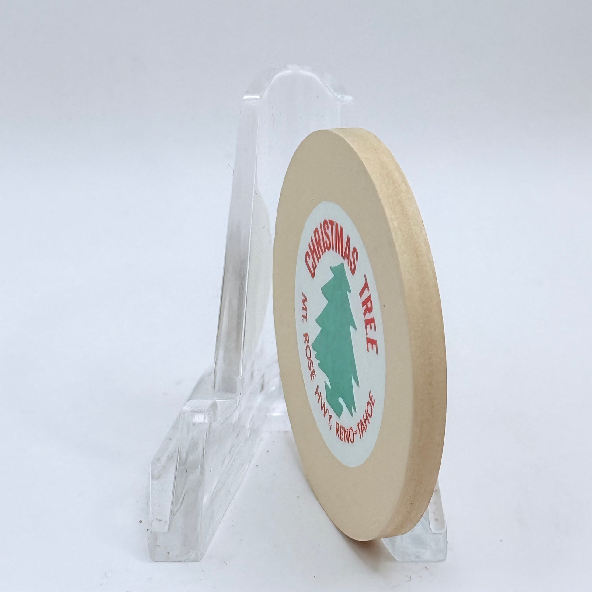 Christmas Tree Reno Nevada 1957 Series 101 Roulette Casino Chip V2256