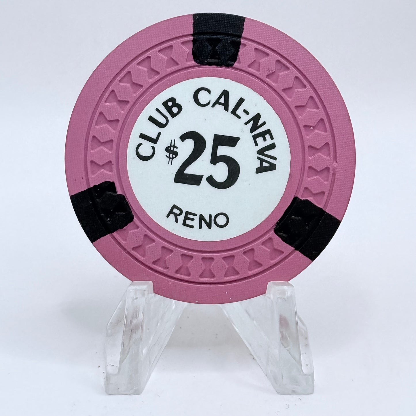 Club Cal-Neva Reno Nevada 1960s LE $25 Casino Chip N5026