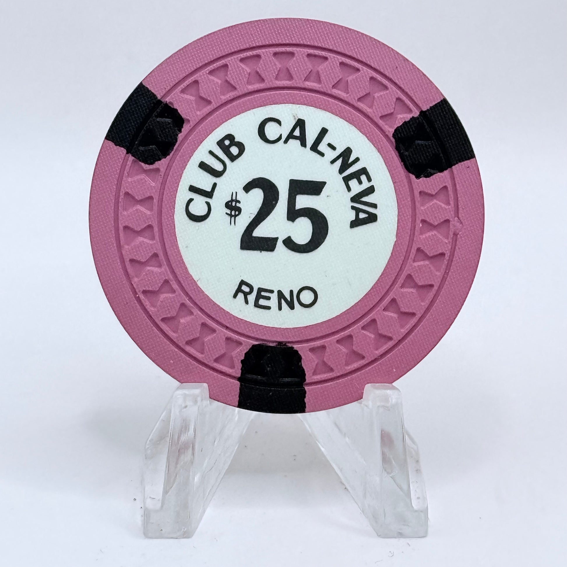 Club Cal-Neva Reno Nevada 1960s LE $25 Casino Chip N5026