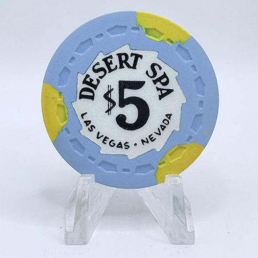 Desert Spa Las Vegas Nevada 1958 LE $5 Casino Chip N1502