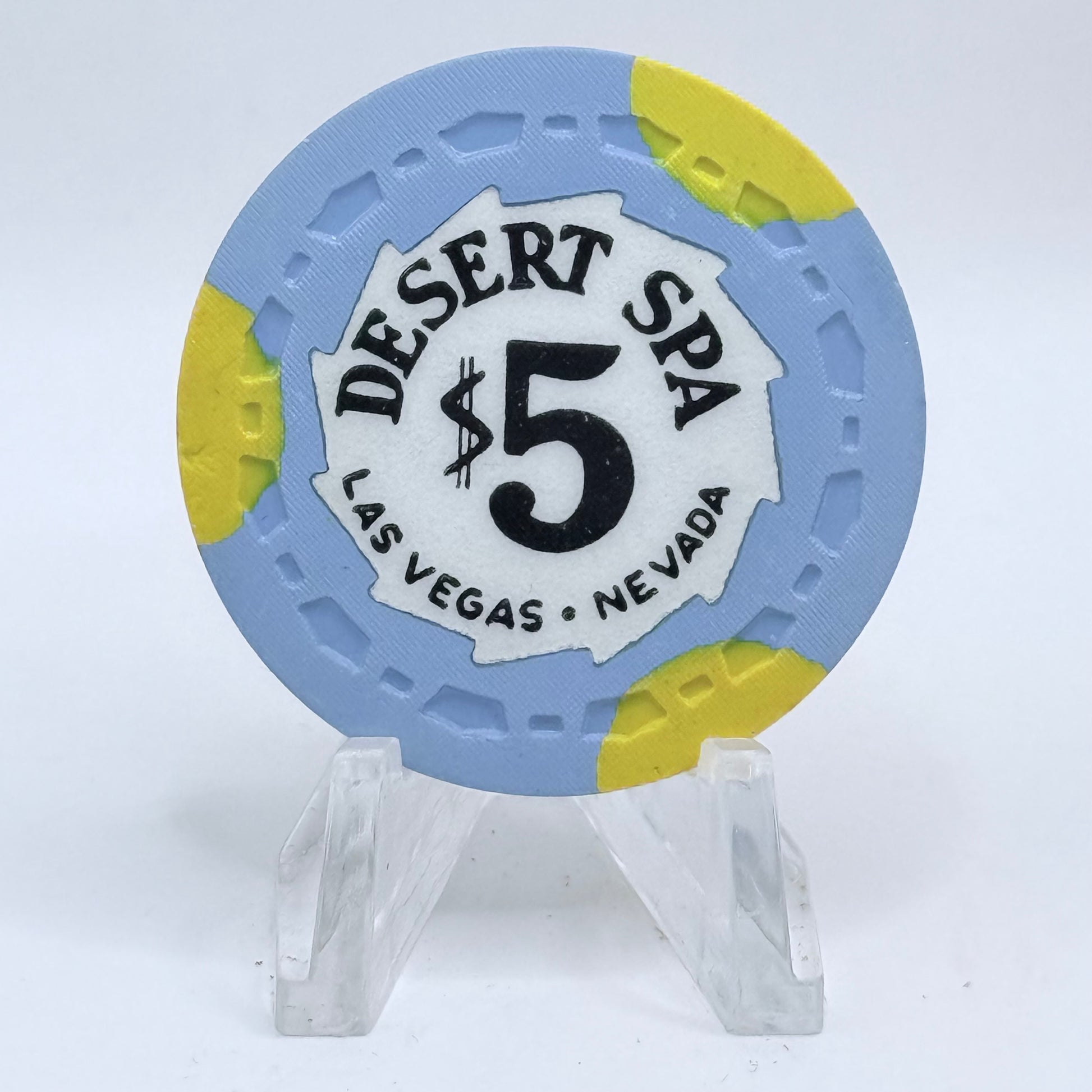 Desert Spa Las Vegas Nevada 1958 LE $5 Casino Chip N1502