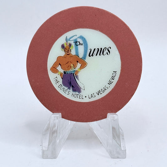 Dunes Hotel Casino Las Vegas Nevada 1955 Series 1 Roulette Casino Chip N1511