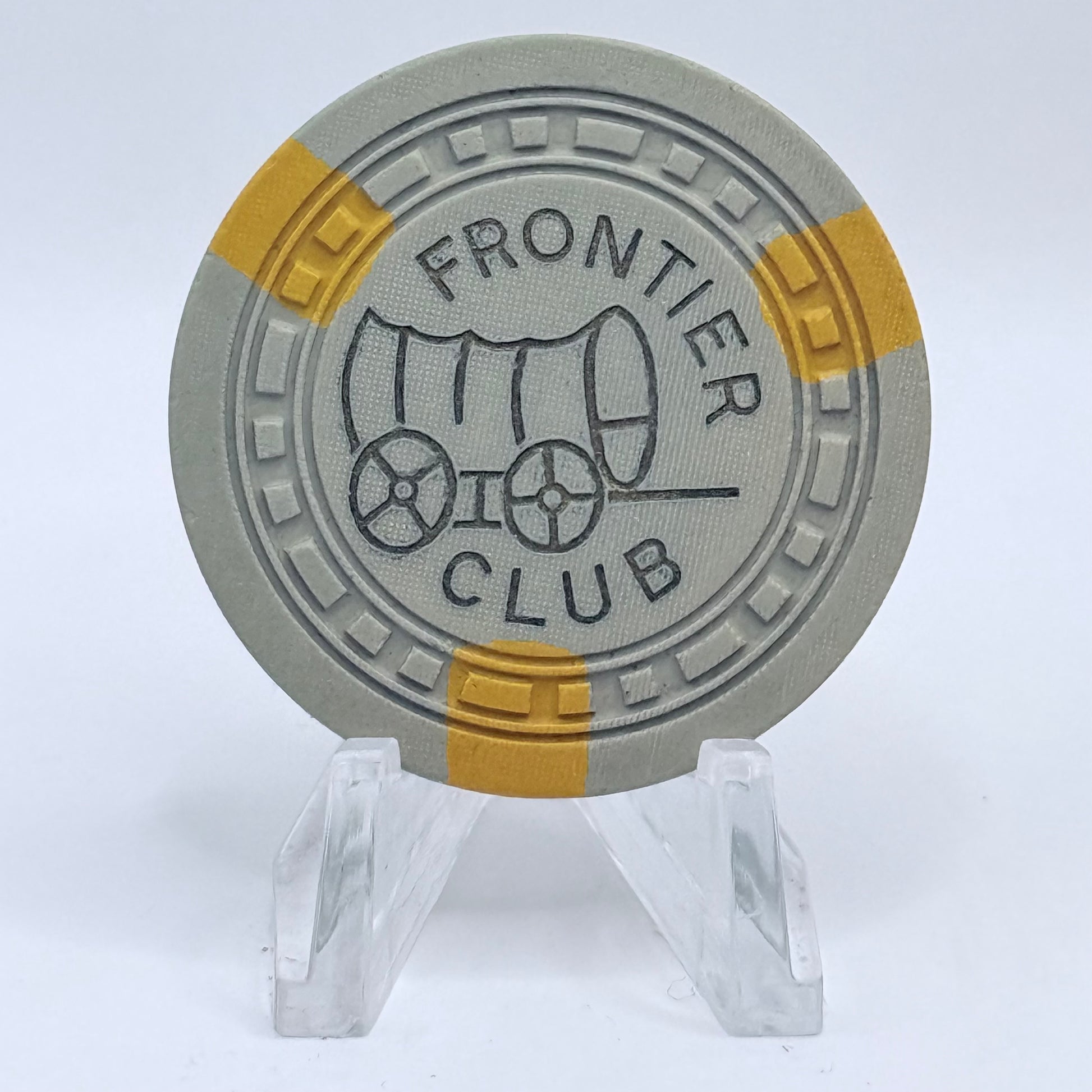 Frontier Club Las Vegas Nevada 1940s $5 Casino Chip N1646