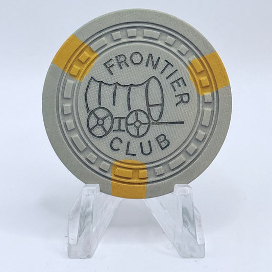 Frontier Club Las Vegas Nevada 1940s $5 Casino Chip N1646
