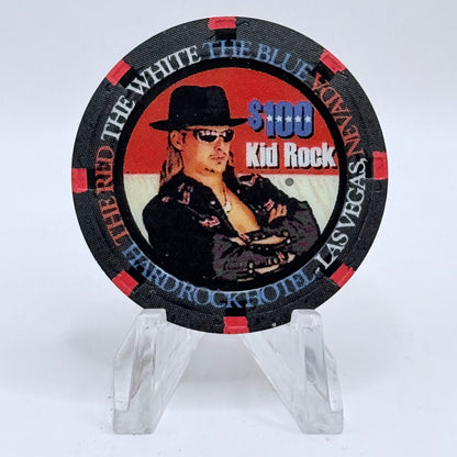 Hard Rock - Las Vegas Las Vegas Nevada 2002 'Kid Rock' LE $100 Casino Chip E0796