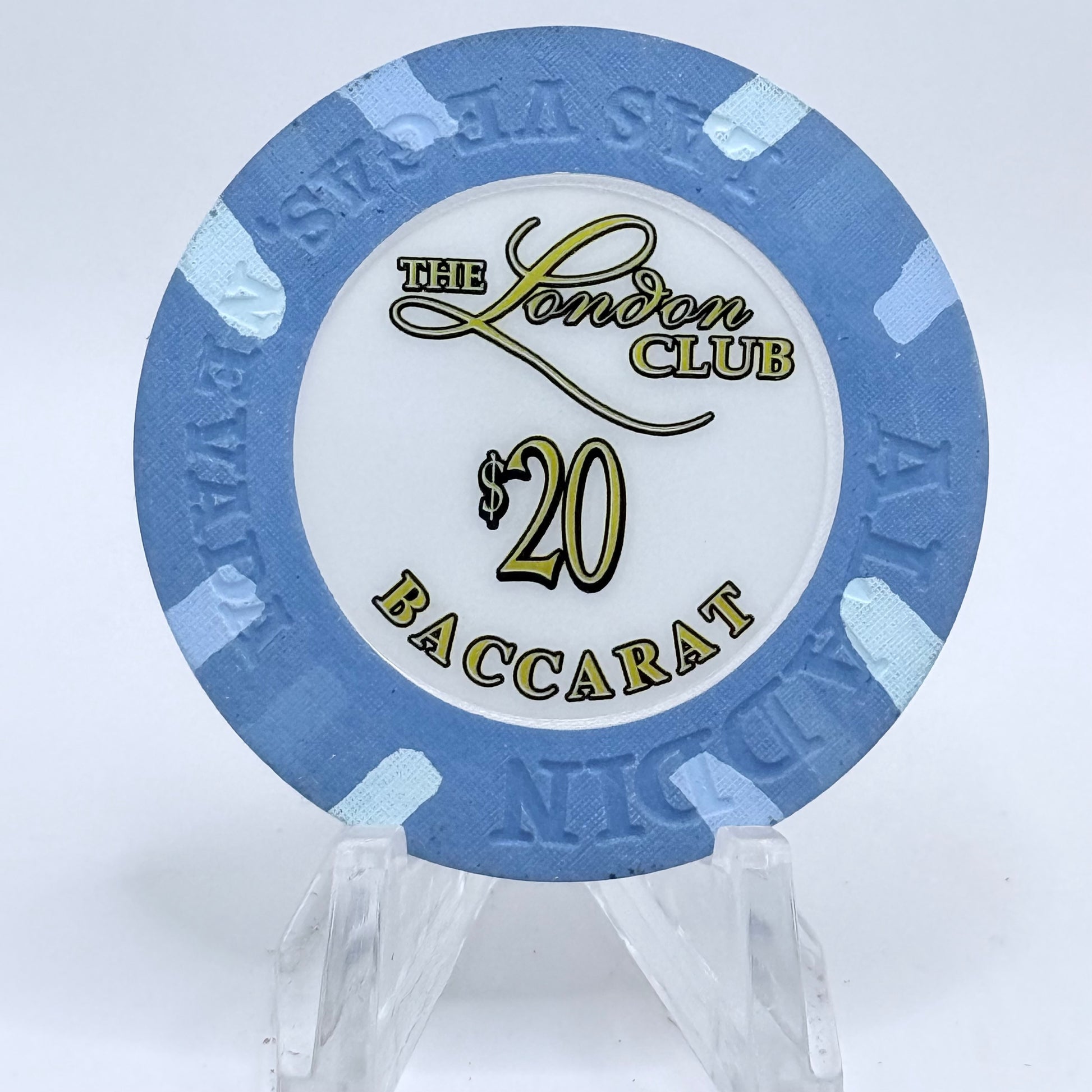 Aladdin Resort & Casino Las Vegas Nevada 2000 Series 30 $20 Casino Chip V7145